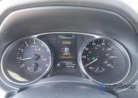 2015 Nissan Rogue Sv из США, поврежденный, VIN KNMAT2MV3FP572869